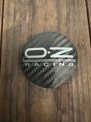 JDM OZ Racing Center Cap 4 Individual Set Carbon Fiber Look 54mm Diame (No Tires) - Image 5