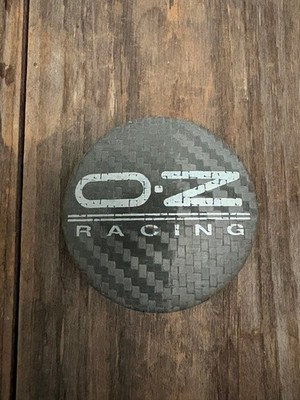 JDM OZ Racing Center Cap 4 Individual Set Carbon Fiber Look 54mm Diame (No Tires) - Image 6