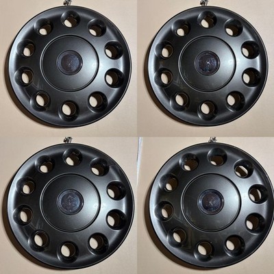 JDM 579 Daihatsu Canvas Option Full Wheel Cap Gunmetal (No Tires)