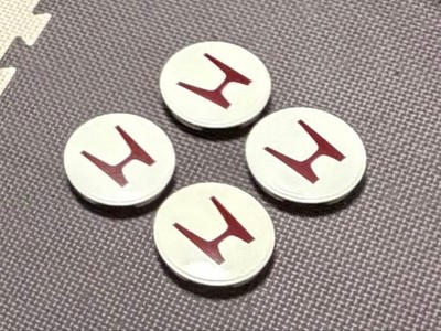 JDM DC2 Honda genuine wheel caps for NSX Integra Civic NA1 (No Tires) - Image 4