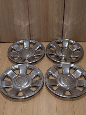 JDM Toyota Hilux Surf 185 Chrome Wheel Caps Rare (No Tires)