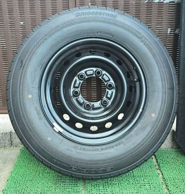 JDM Toyota Hiace Genuine Tire and Wheel Set 1pc 195/80R15 ² New Car (No Tires)