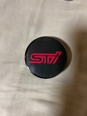 JDM Subaru STI wheel center caps for Impreza WRX Legacy and BRZ. (No Tires) - Image 3