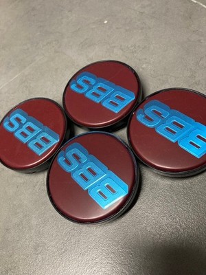 JDM Genuine BBS Germany Wheel Center Caps Set of 4 Individual 70mm dia (No Tires) - Image 5