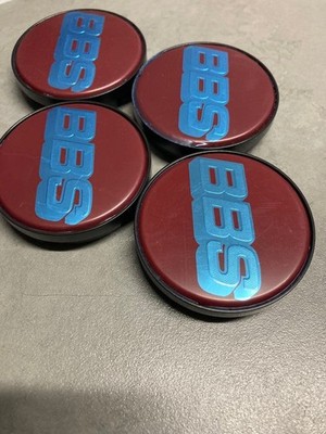JDM Genuine BBS Germany Wheel Center Caps Set of 4 Individual 70mm dia (No Tires) - Image 6