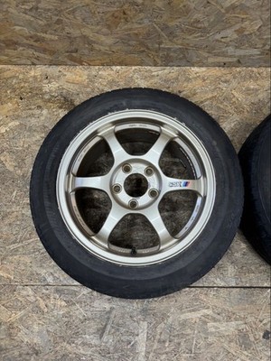 JDM RareSSR typeC 16x7.5J +46 PCD114.3 5-hole 5H lightweight Fits Civic (No Tires) - Image 2