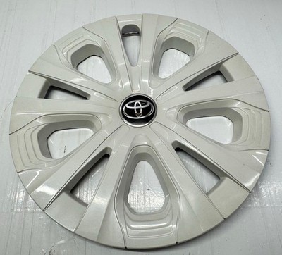 JDM Genuine 50-series Prius late model wheel caps pearl white painted (No Tires) - Image 9
