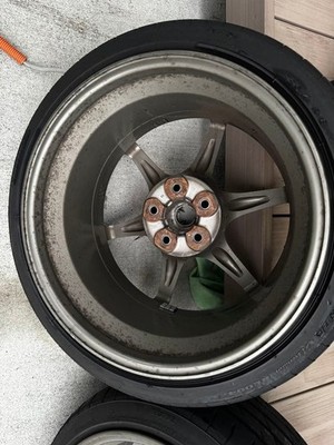 JDM R34 GTR genuine wheels BBS PCD114.3 18-inch (No Tires) - Image 9
