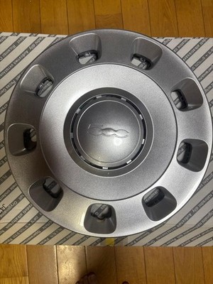 JDM Fiat 500 Genuine Wheel Caps Set of 4 (No Tires)