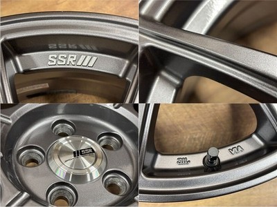 JDM SSR GTX01 4-Wheel Set 17x7J +50 PCD100 5H Wheel Only 80404H br SSR (No Tires) - Image 9