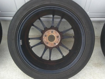 JDM Renault OZ Racing ULTRALEGGERA 17-inch aluminum wheels 4-Wheel Set 8J x (No Tires) - Image 6
