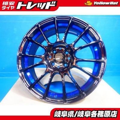 JDM Used wheels 4-Wheel Set Weds Sport SA-72R 17x7J Inset 50 for Aqua Vitz No (No Tires)