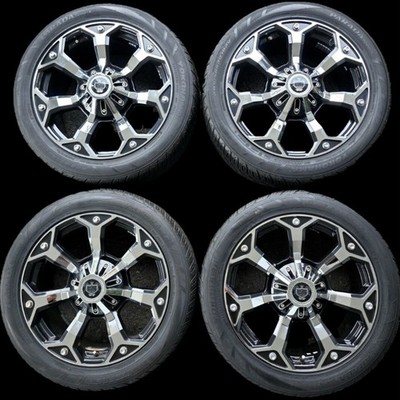 JDM 20x8.5J ET35 TIS Twenty Inches Strong SUV 127 / 114.3 5H Spoke 4-Bo (No Tires)