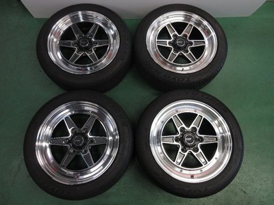 JDM SSR 18-inch wheels compatible with 200 Series Hiace Van TOYO H20 2 (No Tires)