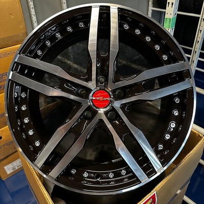 JDM AME aluminum wheels Sharen XF-55 monoblock 18 inch 8.0J 45 5-114.3 (No Tires)