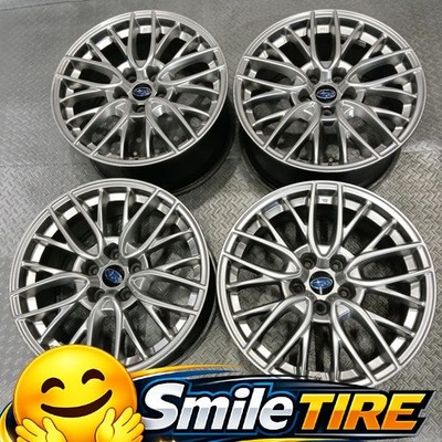 JDM Rare model Subaru WRX S4 STI genuine 18x8.5J +55 PCD114.3-5 hole by (No Tires)