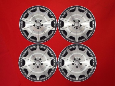 JDM Trafficstar DTX Used Aluminum Wheels 4-Wheel Set 8.5/9.5J 19-inch PCD 1 (No Tires)