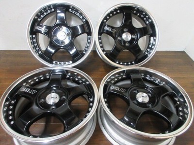 JDM ・Tanabe SSR SP1-R 16in 6.5J +39 4-hole PCD100 Suitable for Mazda R (No Tires)