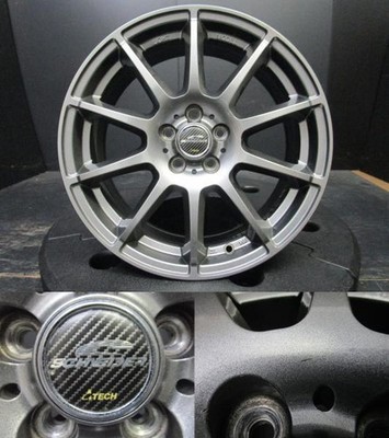 JDM Maruka Schneider Stag 7J-17+53 100 Dunlop Winter Maxx WM02 225/60R (No Tires) - Image 6