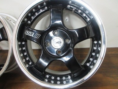 JDM ・Tanabe SSR SP1-R 16in 6.5J +39 4-hole PCD100 Suitable for Mazda R (No Tires) - Image 3