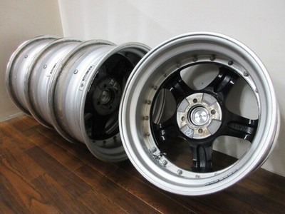 JDM ・Tanabe SSR SP1-R 16in 6.5J +39 4-hole PCD100 Suitable for Mazda R (No Tires) - Image 9