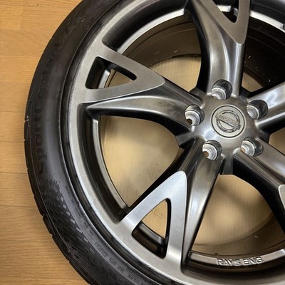 JDM Z34 Genuine 19-inch Wheels 4-Wheel Set 40th Anniversary RAYS 9J 10J (No Tires) - Image 3