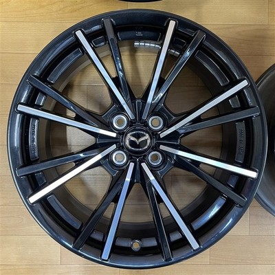 JDM Mazda ND Roadster RF Genuine 7-17+45 4H100 Roadster MAZDA2 etc. 17 (No Tires) - Image 4