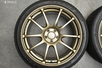JDM Excellent Condition ADVAN Racing RZ 18in 7.5J +50 PCD100 Azenith F (No Tires) - Image 3