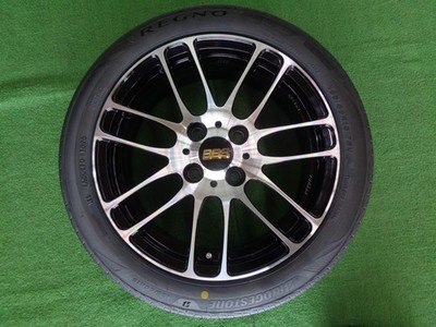 JDM BBS RE-L2 RE5021 165/55R15 LegnoGR-XIII Used Wheel and Tire Set 15 (No Tires) - Image 2