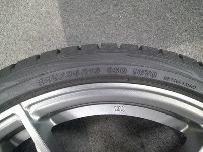 JDM Used winter tire set for BMW M2 F87: Yokohama IceGUARD 7 245/35R19 (No Tires) - Image 8