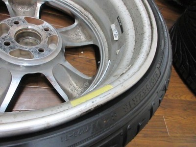 JDM ・work Goocars 18in 7.5J +35 4-hole PCD100 Kenda 215/35ZR18 compact (No Tires) - Image 8
