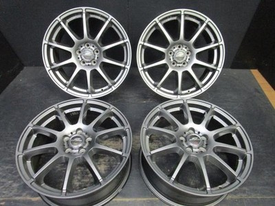 JDM Maruka Schneider Stag 7J-17+53 100 Yokohama Ice Guard iG60 225/55R (No Tires) - Image 2