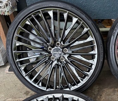 JDM WALD Genuine Line 21-inch 9J PCD114.3 5-hole ET35 (No Tires)