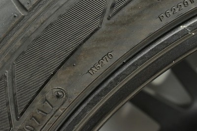JDM Used RAYS 4-Wheel Set 18x7.5J +50 PCD 114.3 225/45R18 91W tire (No Tires) - Image 9
