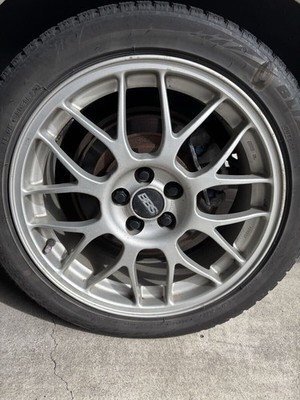 JDM 4-Wheel Set BBS RG-R RG345 17x7J +48 5-hole PCD100 forging 2022 winter (No Tires)