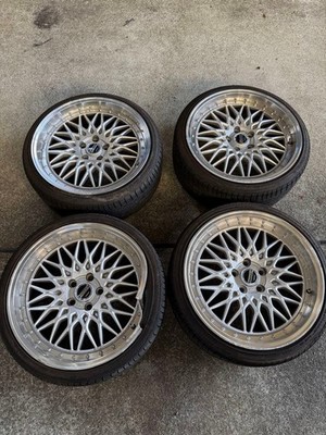 JDM AME Steiner 19-inch wheels and tires 4-Wheel Set for Lexus sedan. (No Tires)