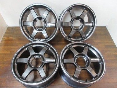 JDM RAYS Volk Racing TE37 Large P.C.D PMII 18in 8.5J +44 6-hole PCD 13 (No Tires)