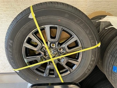 JDM Toyota Land Cruiser 250 series 265/65R16 tires and aluminum wheels (No Tires)