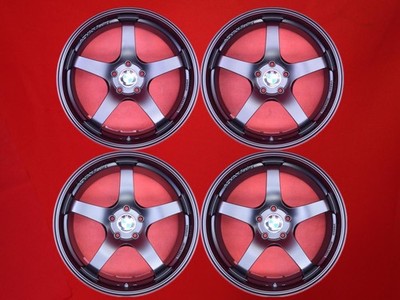 JDM Forging 1Pcs9.5/9.8kg ADVAN Racing GT Used Aluminum Wheel 4-Wheel Set 9/ (No Tires)
