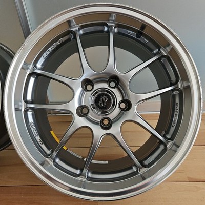 JDM ENKEI PF01SS 17x9J +35 114.3 5H 2-Wheel Set Enkei FD2 Civic Type R C (No Tires) - Image 3