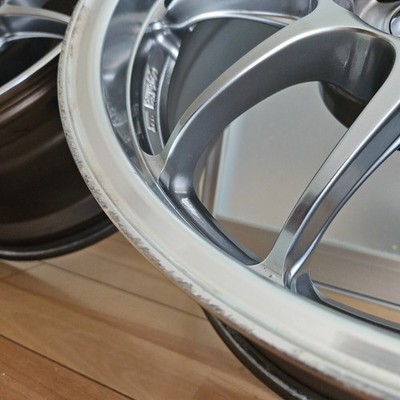 JDM ENKEI PF01SS 17x9J +35 114.3 5H 2-Wheel Set Enkei FD2 Civic Type R C (No Tires) - Image 5