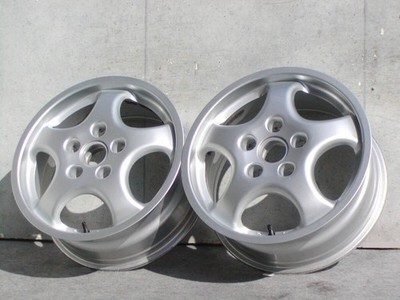 JDM Porsche Cup type 7.5J +55 PCD130-5H 2-Wheel Set RS 911 964 993 996 997 9 (No Tires)