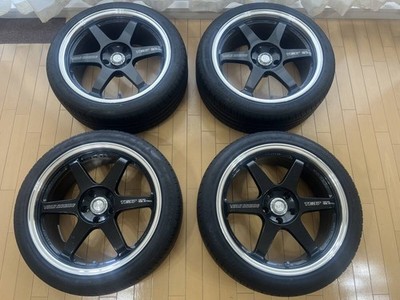 JDM Rare discontinued Rays Volk Racing TE37 TTA 245/40-19 9j+35 PCD114 (No Tires)