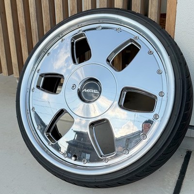 JDM Rare Rebar Side MAE 174H PCD100 PCD114.3 7J +47 +35 Pure Flat Simp (No Tires) - Image 5