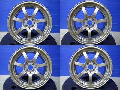 JDM RAYS Gravillage Itz 57S 17x7.5J +40 4H100 Roadster RF Current Aqua (No Tires) - Image 2