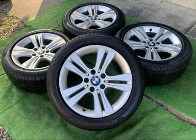 JDM 2022 BMW genuine 17-inch wheels & PIRELLI 225/50R17 radial tires 4 (No Tires)