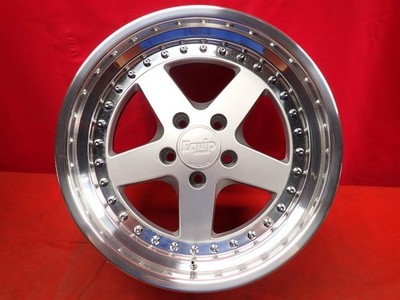 JDM WORK EQUIP Used Aluminum Wheels 4-Wheel Set 8/9J 17 PCD114.3 5-hole +29 (No Tires) - Image 7