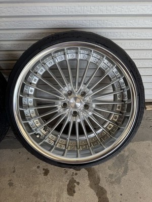JDM WORK Schwert Grason 20-inch PCD120 br WORK (No Tires) - Image 9