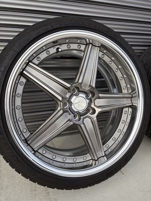 JDM Toyota Vellfire WORK Lanvec 20-inch tire and wheel WORK20 Alphard (No Tires)