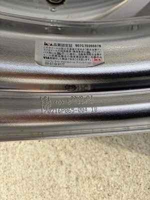 JDM Toyota Vellfire WORK Lanvec 20-inch tire and wheel WORK20 Alphard (No Tires) - Image 6